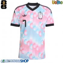 Maglie da calcio Belgio Kevin De Bruyne #7 Seconda Maglia Mondiali 2026  Manica Corta